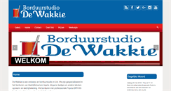 Desktop Screenshot of dewakkie.nl