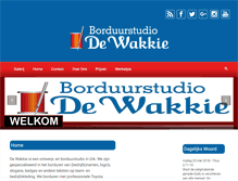 Tablet Screenshot of dewakkie.nl